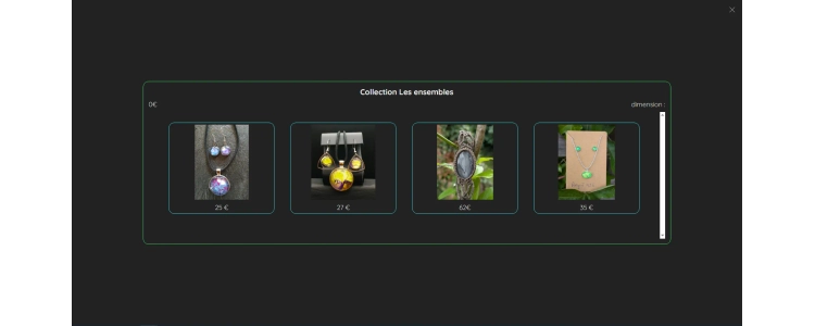Projet Multicolaure : Affichage d'un collection