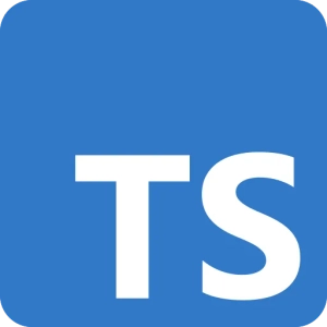 Logo technologie TypeScript